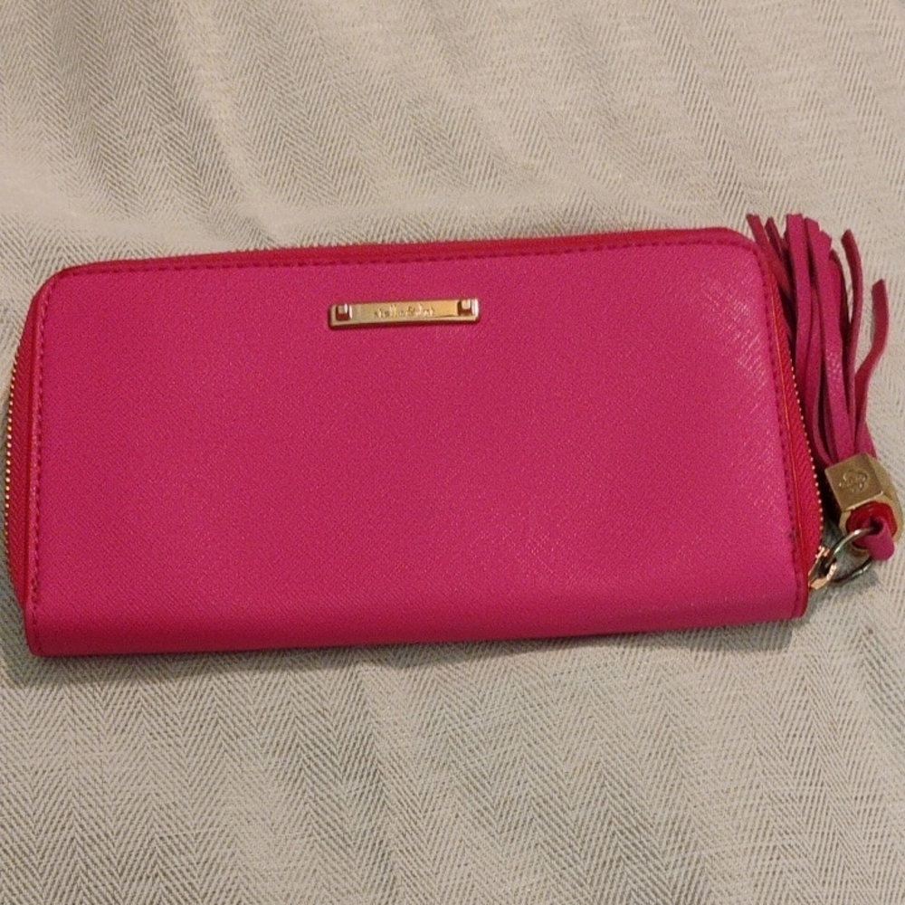 Stella& Dot  Pink Wallet